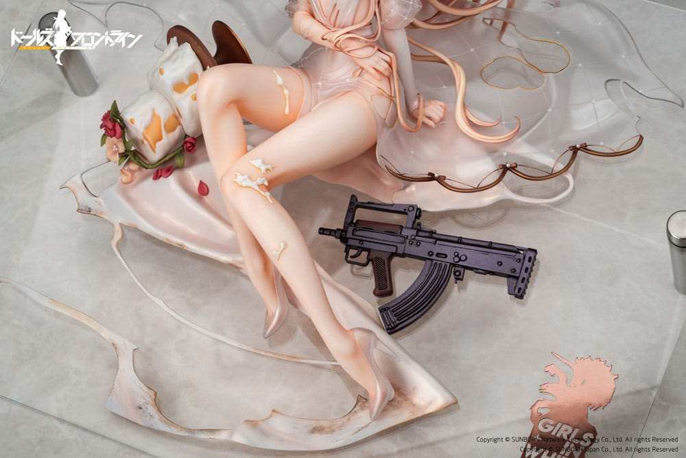 Girls' Frontline Statue 1/7 OTs-14 Divinely-Favoured Beauty Heavy Damage Ver. 14 cm - Smalltinytoystore