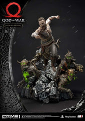 God of War (2018) Statue Baldur & Broods 62 cm - Smalltinytoystore
