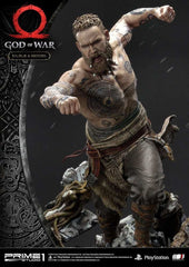 God of War (2018) Statue Baldur & Broods 62 cm - Smalltinytoystore