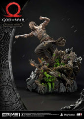 God of War (2018) Statue Baldur & Broods 62 cm - Smalltinytoystore