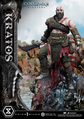 God of War: Ragnarok Real Elite Masterline Series Statue 1/3 Kratos 95 cm - Smalltinytoystore