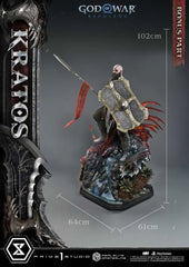 God of War: Ragnarok Real Elite Masterline Series Statue 1/3 Kratos Ultimate Bonus Version 95 cm - Smalltinytoystore