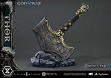 God of War: Ragnarök Real Elite Masterline Series Statue 1/3 Thor Deluxe Bonus Version 105 cm - Smalltinytoystore