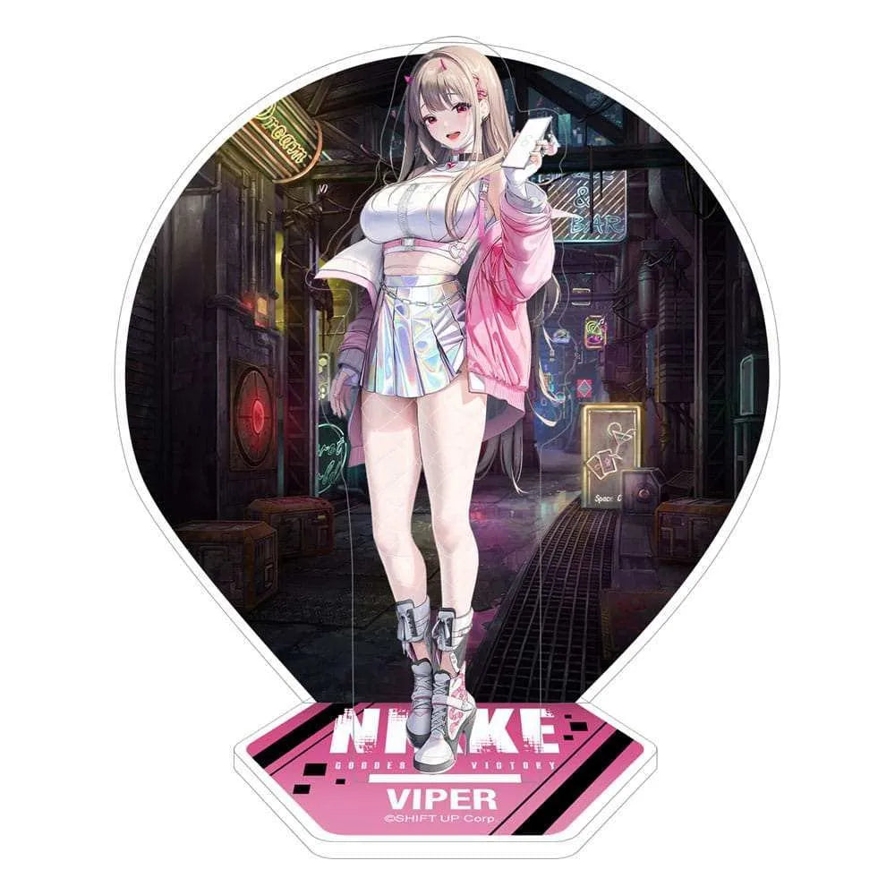 Goddess of Victory: Nikke Acryl Diorama Viper 18 cm - Smalltinytoystore