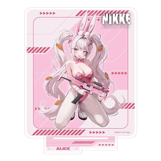 Goddess of Victory: Nikke Crouching Series Acryl Stand Alice Holographic 14 cm - Smalltinytoystore