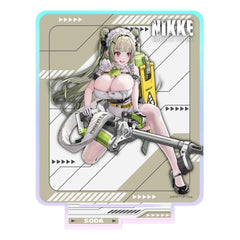 Goddess of Victory: Nikke Crouching Series Acryl Stand Soda Holographic 14 cm - Smalltinytoystore