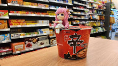 Goddess of Victory: Nikke Cup Noodle Holder PVC Statue Dorothy 9 cm - Smalltinytoystore