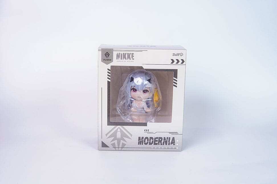 Goddess of Victory: Nikke Cup Noodle Holder PVC Statue Modernia 8 cm - Smalltinytoystore