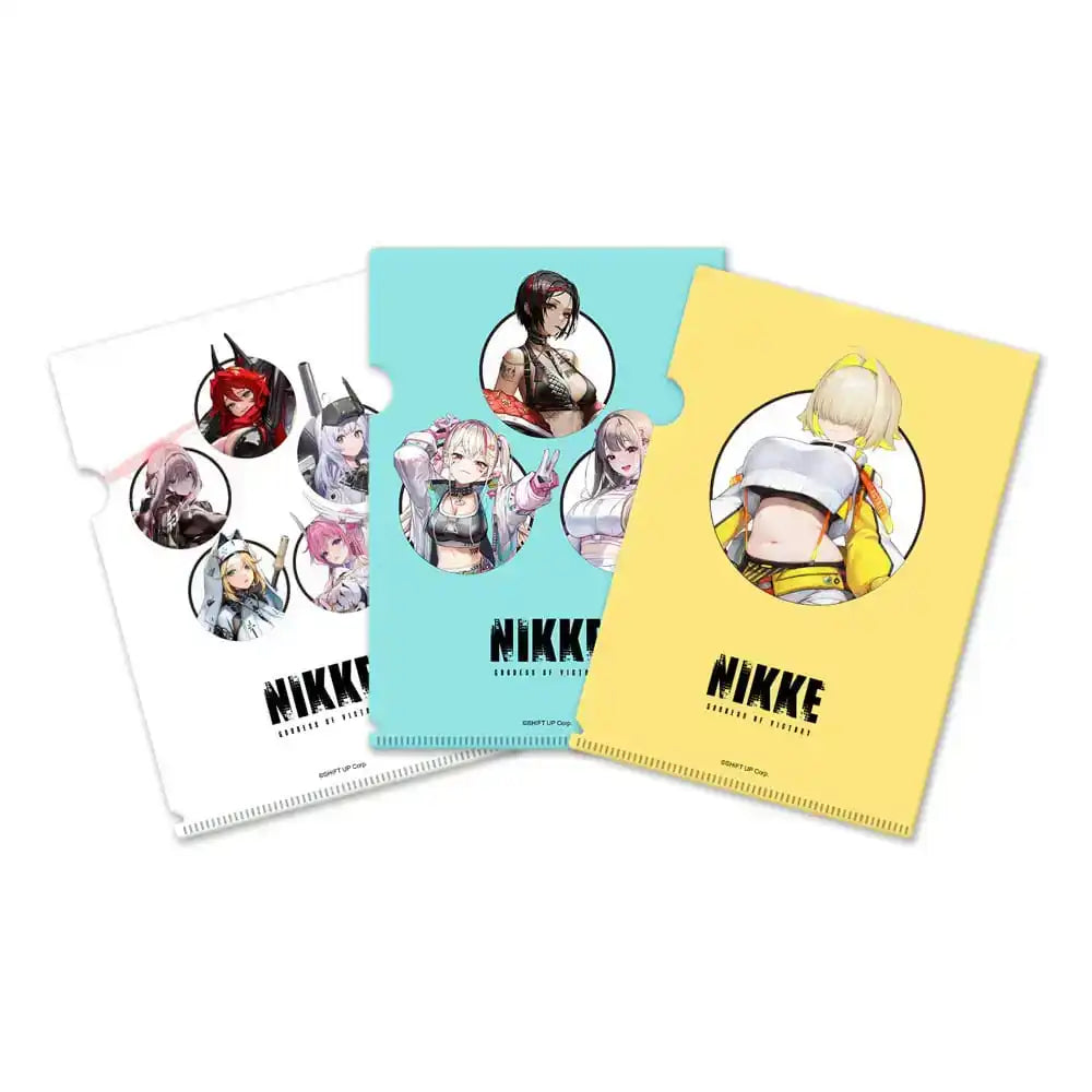 Goddess of Victory: Nikke Klarsichthüllen 3er-Set - Smalltinytoystore