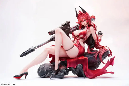 Goddess of Victory: Nikke PVC Statue 1/4 Red Hood Nonsense Red 28 cm - Smalltinytoystore
