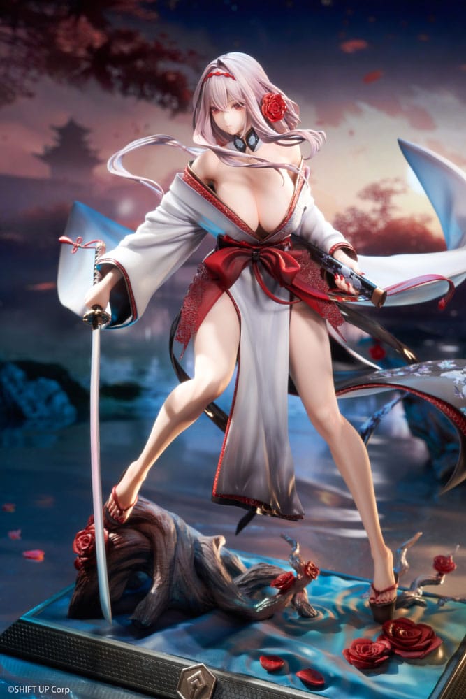 Goddess of Victory: Nikke PVC Statue 1/4 Scarlet: Black Shadow Longing Flower 45 cm - Smalltinytoystore