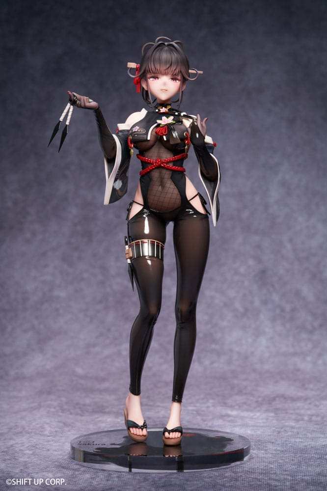 Goddess of Victory: Nikke PVC Statue 1/7 Sakura Midnight Stealth Deluxe Edtition 25 cm - Smalltinytoystore
