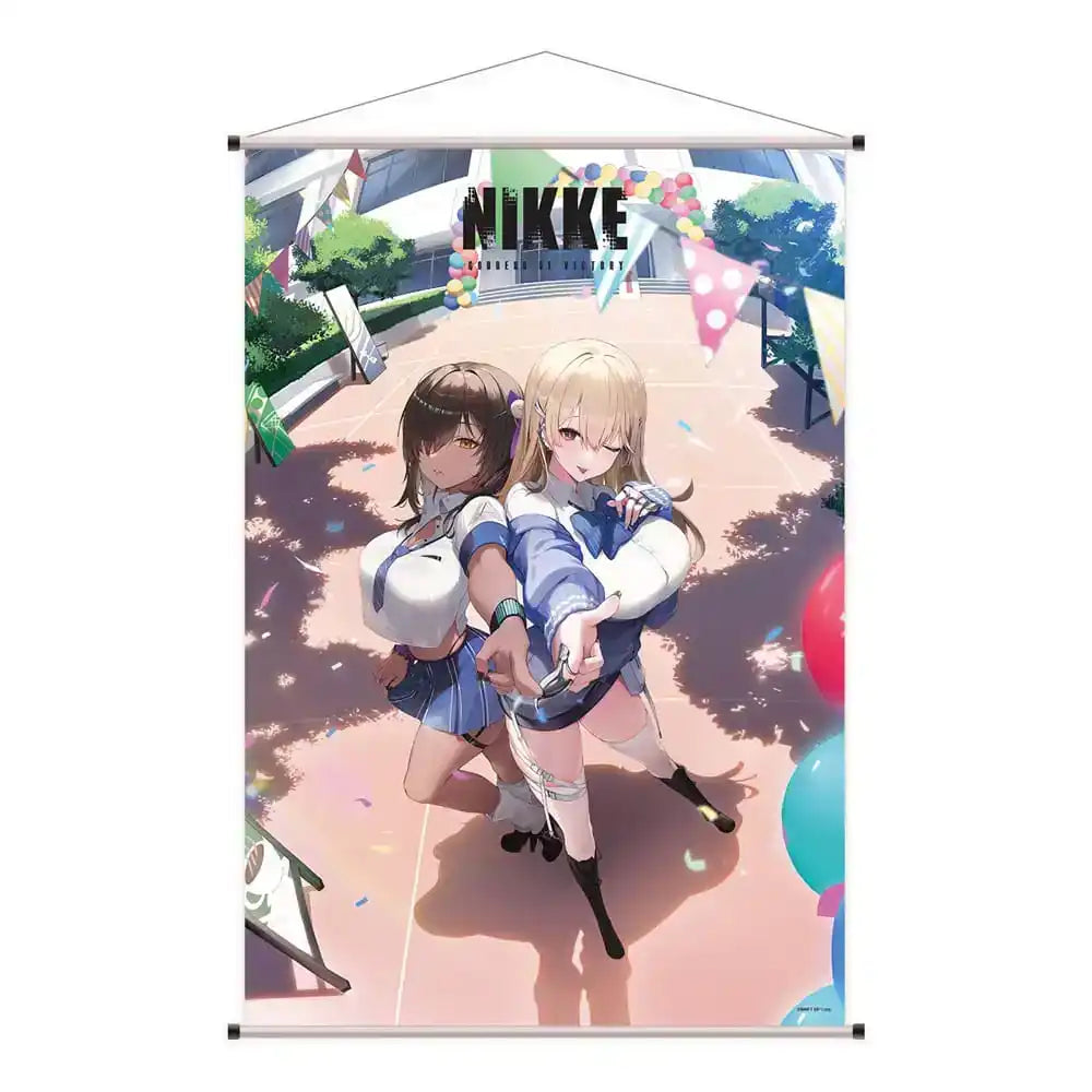 Goddess of Victory: Nikke Wandrolle Naga & Tia 60 x 90 cm - Smalltinytoystore