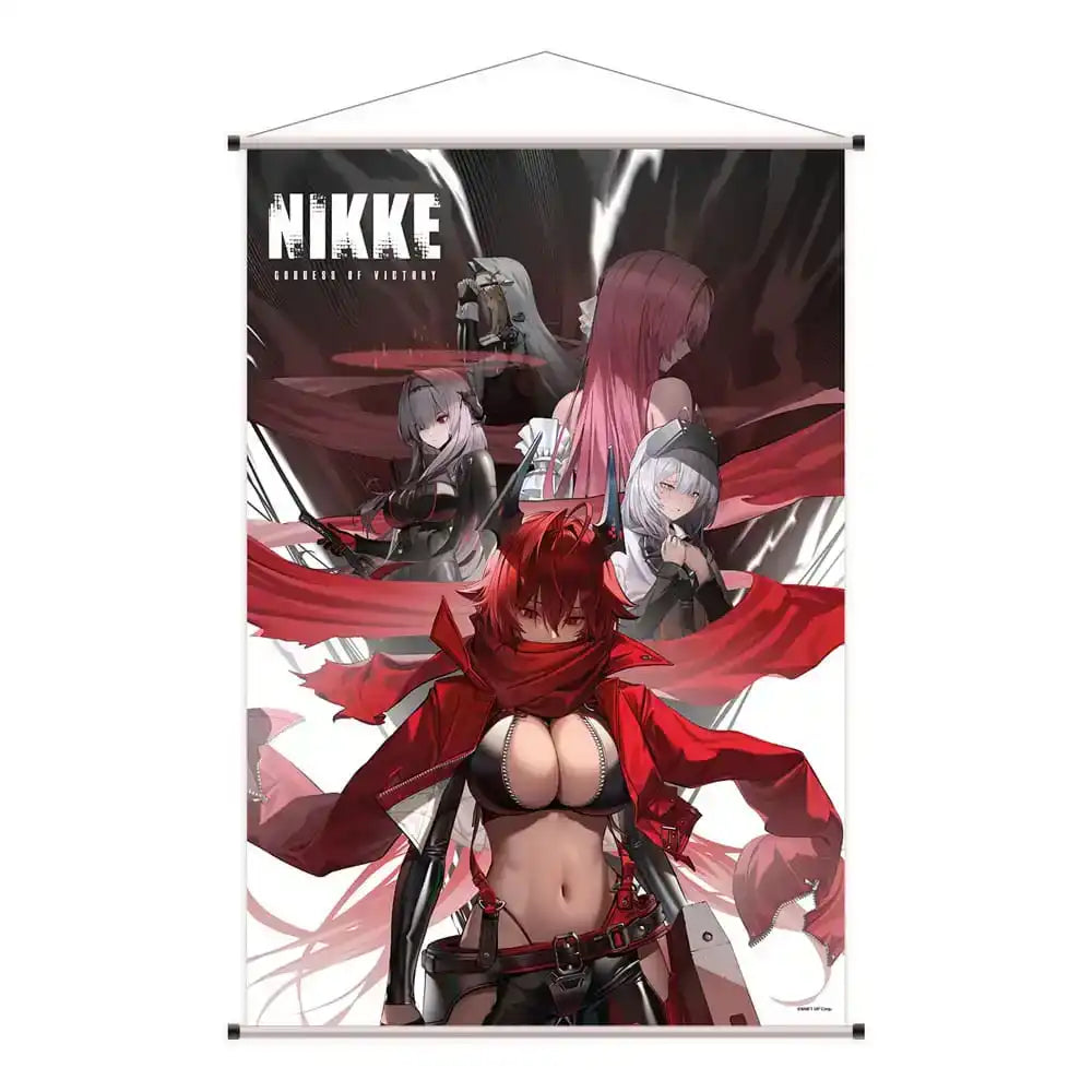 Goddess of Victory: Nikke Wandrolle Red Hood, Snow White, Scarlet, Dorothy & Rapunzel 60 x 90 cm - Smalltinytoystore