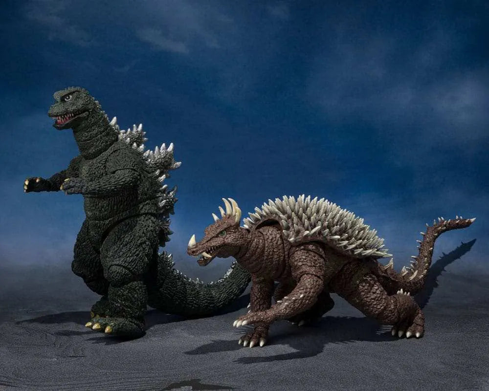 Godzilla 1972 S.H. Monster Arts Actionfigur Anguirus - Smalltinytoystore
