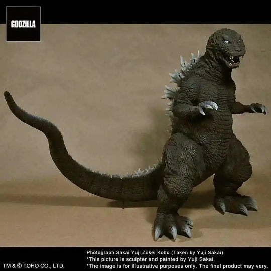 Godzilla 2001 TOHO Yuji Sakai Modeling Collection PVC Statue Godzilla Battle in the Storm 28 cm - Smalltinytoystore