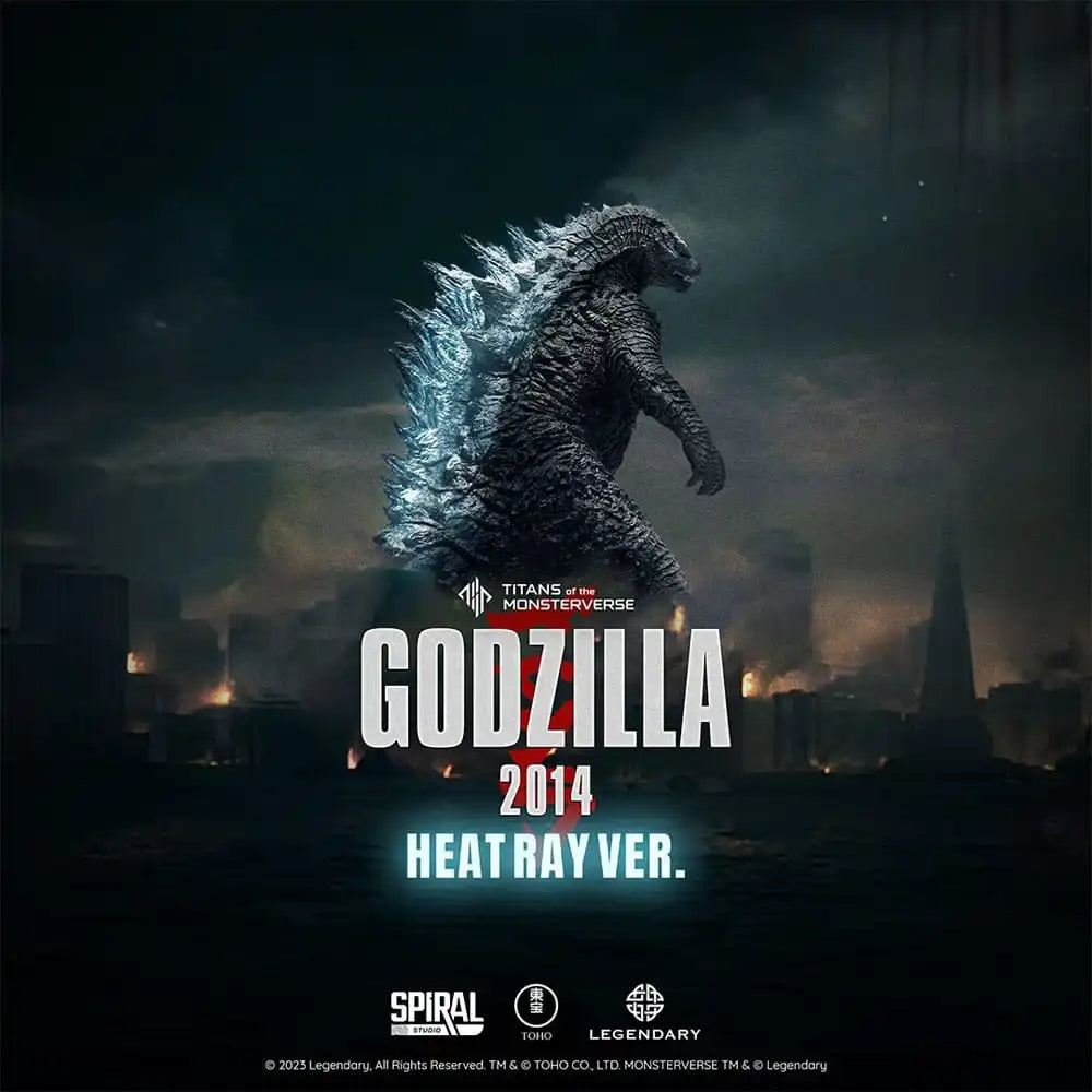 Godzilla 2014 Titans of the Monsterverse PVC Statue Godzilla (Heat Ray Version) 44 cm - Smalltinytoystore