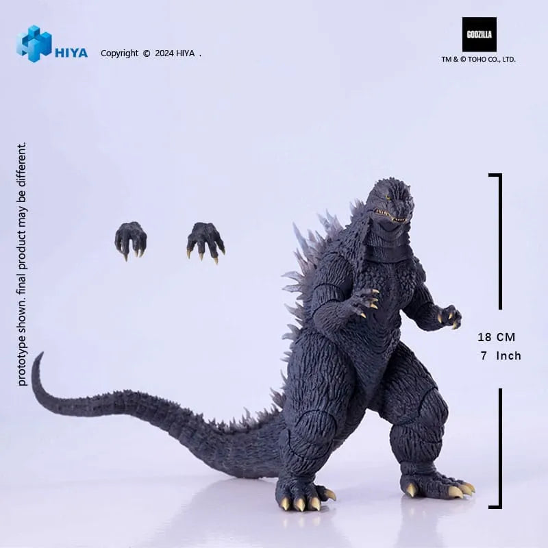 Godzilla against Mechagodzilla 2002 Exquisite Basic Actionfigur Godzilla 18 cm - Smalltinytoystore
