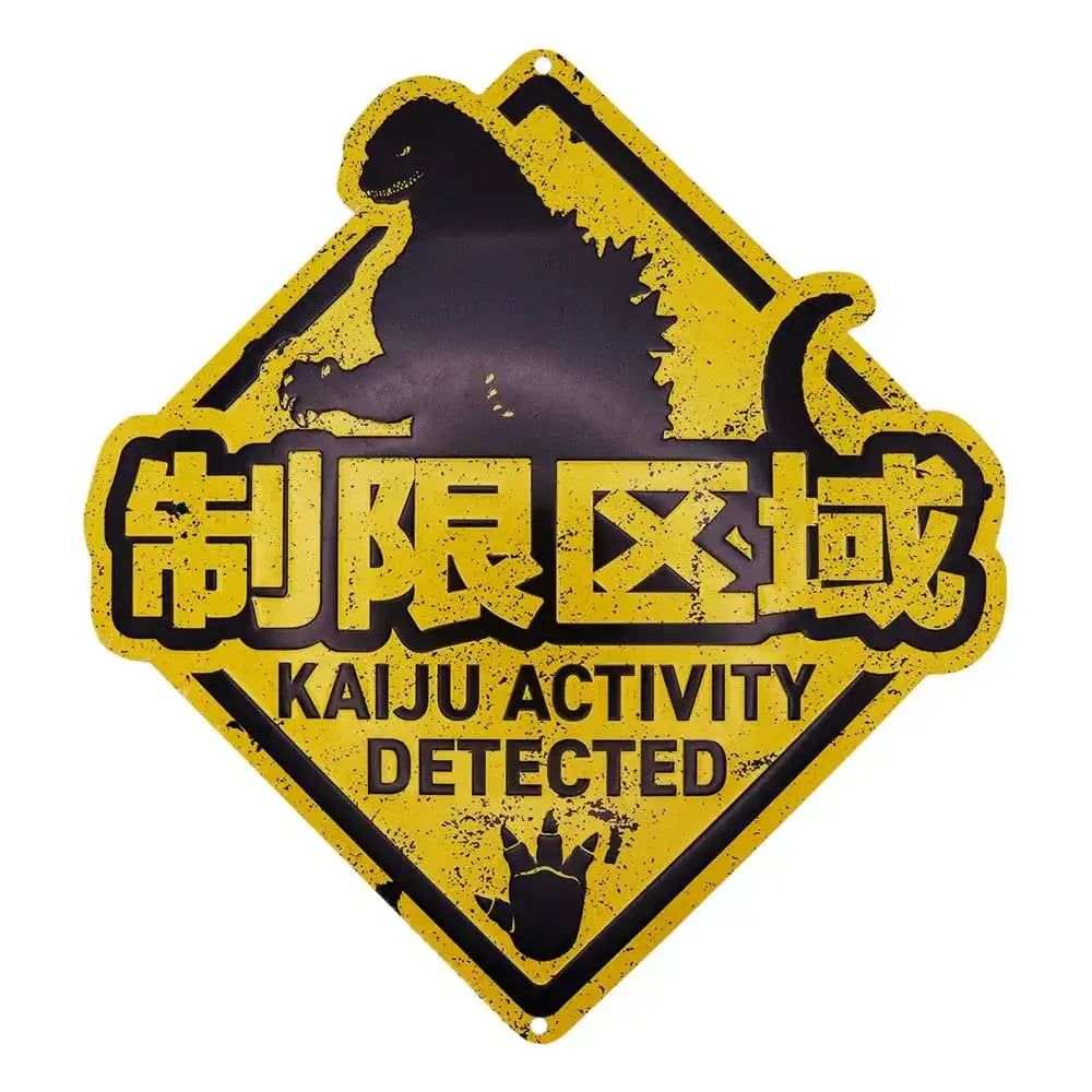 Godzilla Blechschild Kaiju - Smalltinytoystore