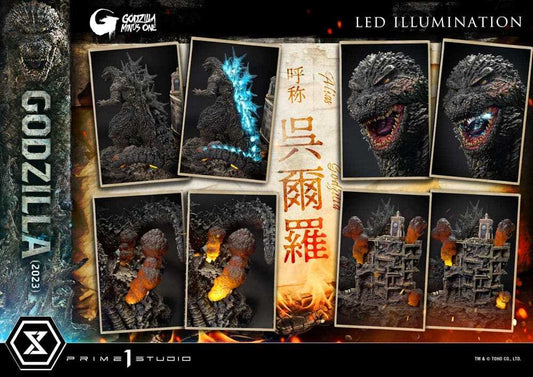 Godzilla Minus One Diorama Masterline Series Godzilla 2023 Bonus Version 70 cm - Smalltinytoystore