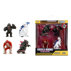 Godzilla Nano Metalfigs Diecast Minifiguren 4-er Pack Wave 1 4 cm - Smalltinytoystore