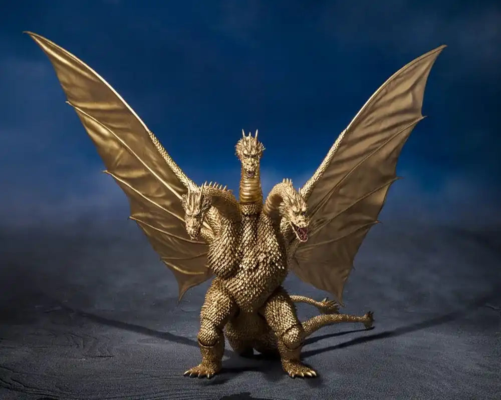 Godzilla S.H. Monster Arts Actionfigur King Ghidora (1972) 25 cm - Smalltinytoystore