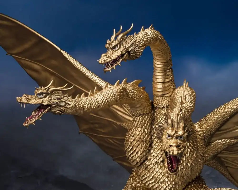 Godzilla S.H. Monster Arts Actionfigur King Ghidora (1972) 25 cm - Smalltinytoystore