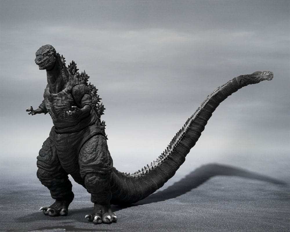 Godzilla S.H. MonsterArts Actionfigur Godzilla (2016) The Fourth Orthochromatic Version 18 cm - Smalltinytoystore