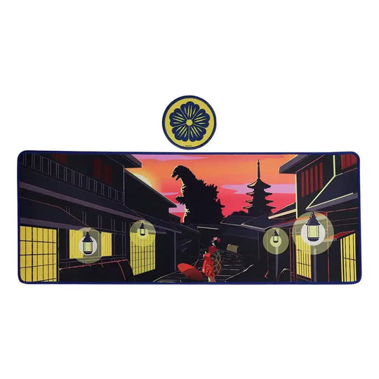 Godzilla Schreibtischunterlage & Untersetzer Limited Edition - Smalltinytoystore