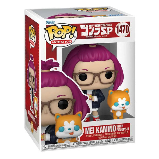 Godzilla Singular Point POP! & Buddy Animation Vinyl Figur Mei Kamino with Pelops II 9 cm - Smalltinytoystore