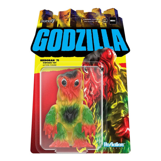 Godzilla Toho ReAction Actionfigur Hedorah Vintage Toy Hawaii 10 cm - Smalltinytoystore