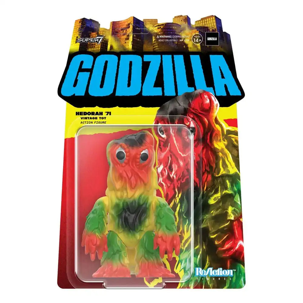 Godzilla Toho ReAction Actionfigur Hedorah Vintage Toy Hawaii 10 cm - Smalltinytoystore