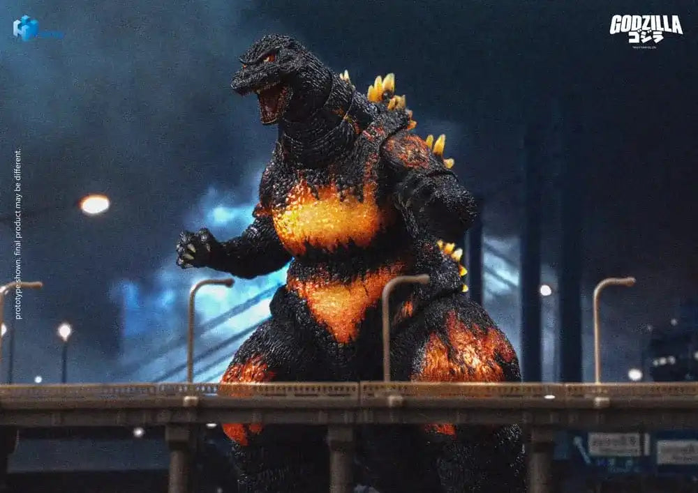 Godzilla vs. Destoroyah (1995) Exquisite Basic Actionfigur Burning Godzilla 18 cm
