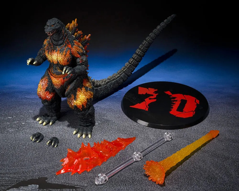 Godzilla vs. Destoroyah S.H. MonsterArts Actionfigur Godzilla 1995 70th Anniversary Special Ver. 16 cm - Smalltinytoystore