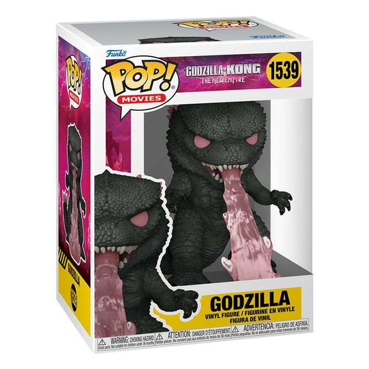 Godzilla vs. Kong 2 POP! Movies Vinyl Figur Godzilla w/Heat-Ray 9 cm - Smalltinytoystore