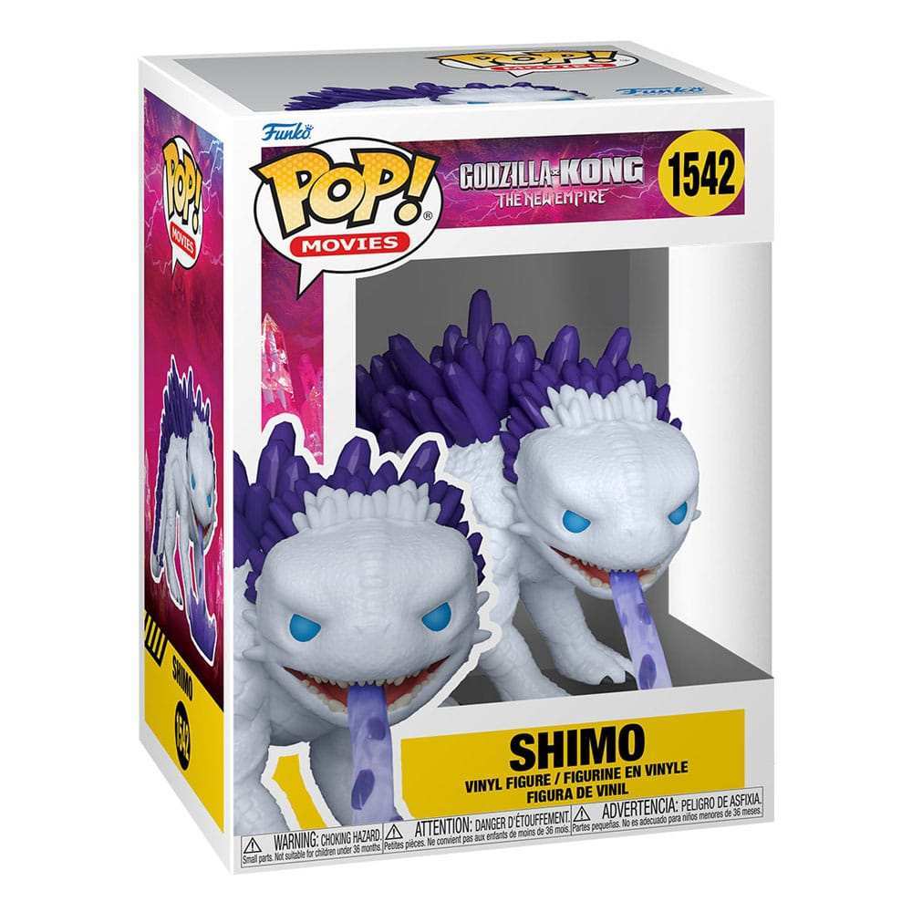 Godzilla vs. Kong 2 POP! Movies Vinyl Figur Shimo w/Ice-Ray 9 cm - Smalltinytoystore