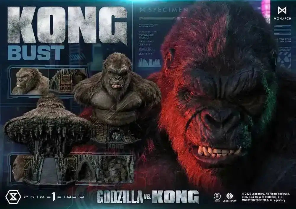 Godzilla vs Kong Büste Kong 67 cm - Smalltinytoystore