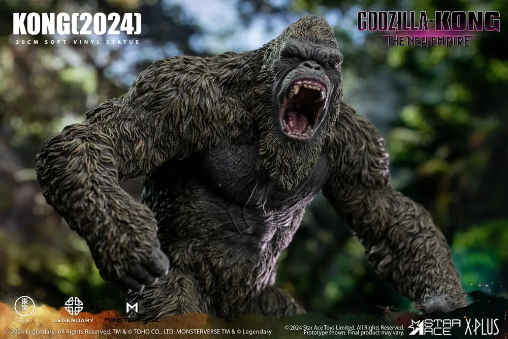 Godzilla vs. Kong: The New Empire Soft Vinyl Statue Kong 30 cm - Smalltinytoystore