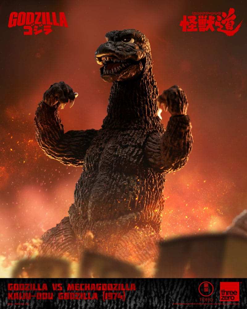 Godzilla vs. Mechagodzilla (1974) Actionfigur Kaiju-Dou Godzilla (1974) 23 cm - Smalltinytoystore