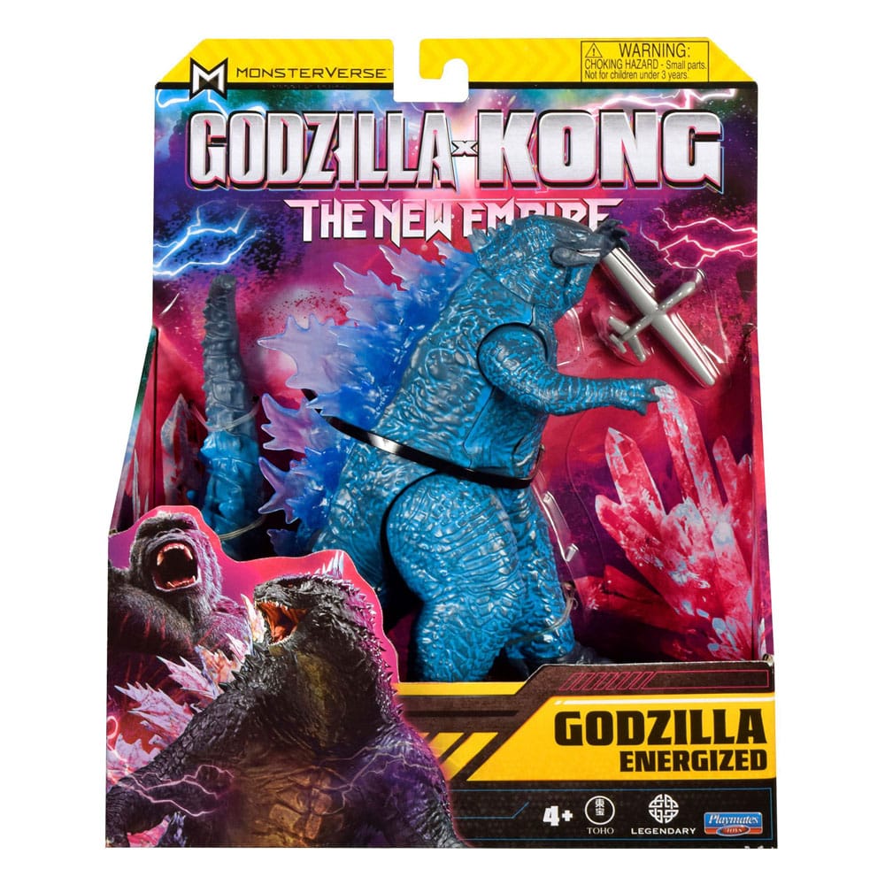 Godzilla x Kong: The New Empire Actionfigur Godzilla (Energized) 15 cm - Smalltinytoystore