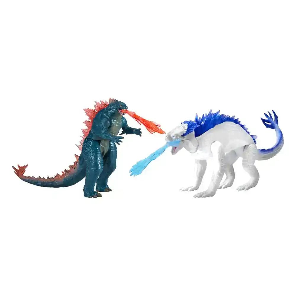 Godzilla x Kong: The New Empire Diorama 2er Pack Godzilla vs Shimo 15 cm - Smalltinytoystore