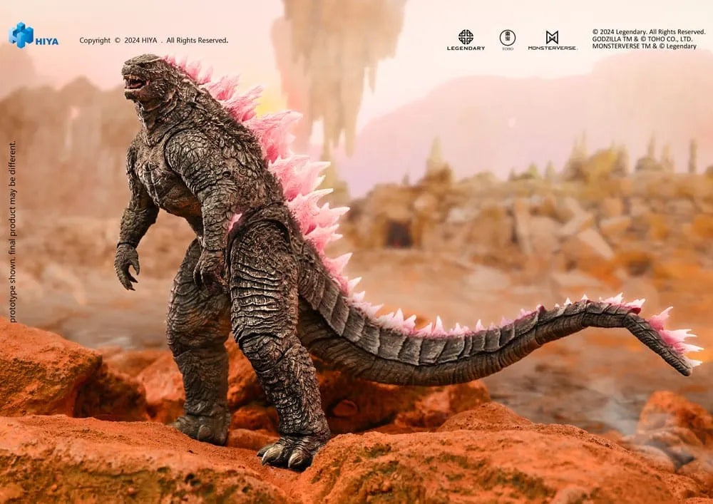 Godzilla x Kong: The New Empire Exquisite Basic Actionfigur Godzilla Evolved Ver. 18 cm - Smalltinytoystore