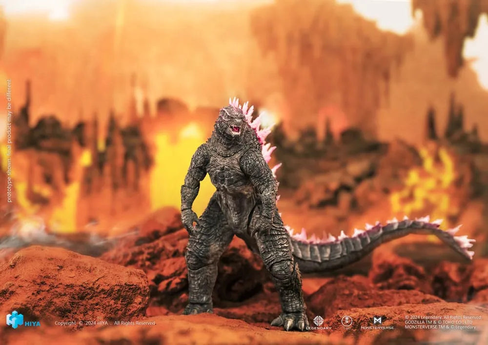 Godzilla x Kong: The New Empire Exquisite Basic Actionfigur Godzilla Evolved Ver. 18 cm - Smalltinytoystore