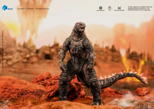 Godzilla x Kong: The New Empire Exquisite Basic Actionfigur Godzilla Evolved Ver. 18 cm - Smalltinytoystore