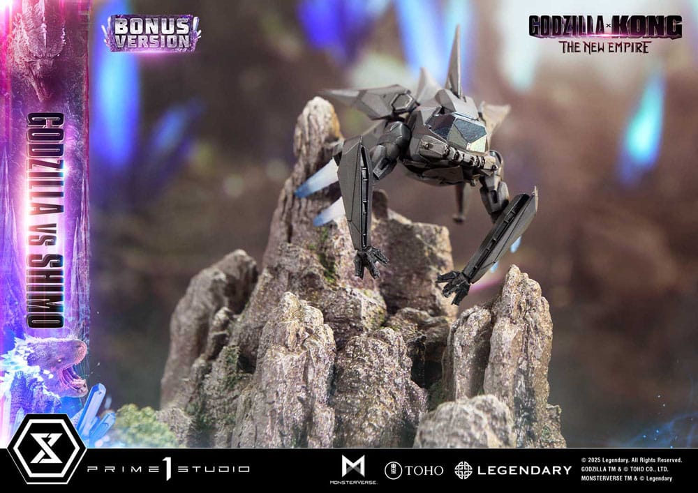 Godzilla x Kong: The New Empire Ultimate Diorama Masterline Series Statue Godzilla vs Shimo Bonus Version 86 cm - Smalltinytoystore