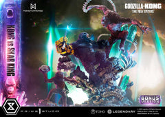 Godzilla x Kong: The New Empire Ultimate Diorama Masterline Series Statue Kong vs Skar King Bonus Version 104 cm - Smalltinytoystore