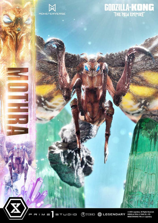 Godzilla x Kong: The New Empire Ultimate Diorama Masterline Series Statue Mothra 113 cm - Smalltinytoystore