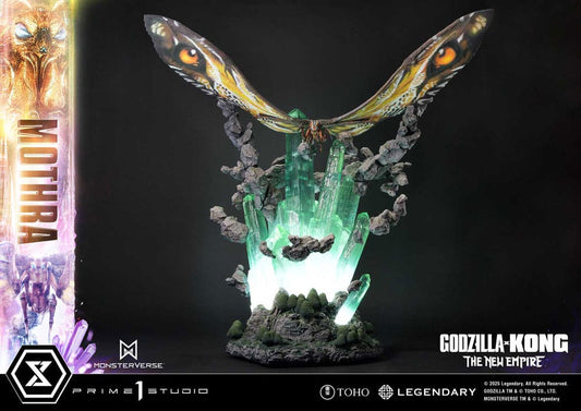 Godzilla x Kong: The New Empire Ultimate Diorama Masterline Series Statue Mothra 113 cm - Smalltinytoystore