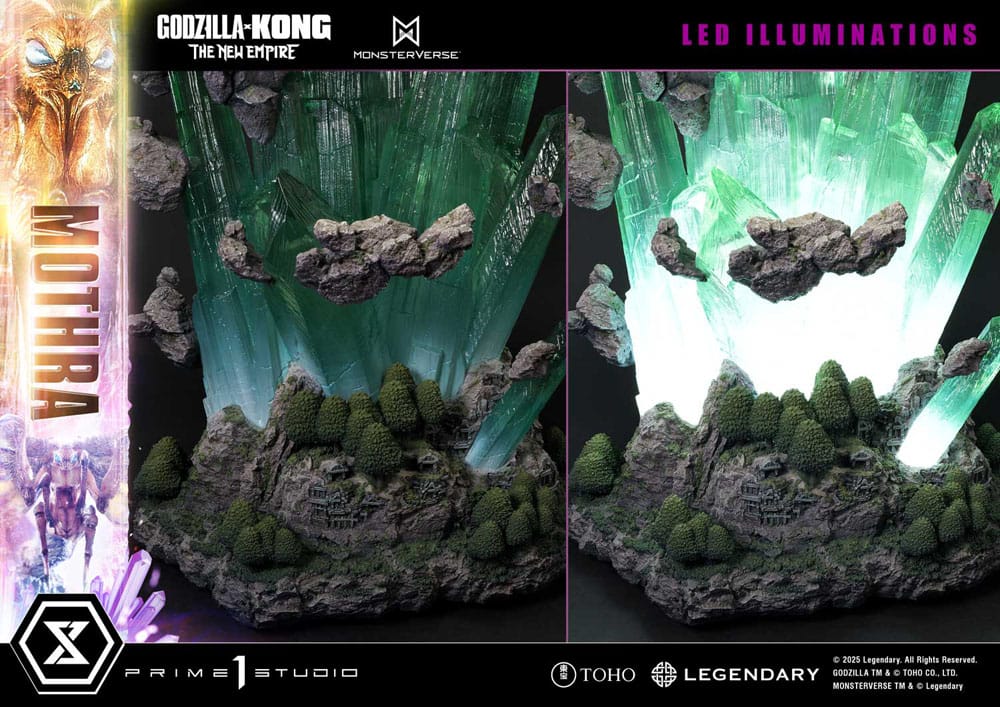 Godzilla x Kong: The New Empire Ultimate Diorama Masterline Series Statue Mothra 113 cm - Smalltinytoystore