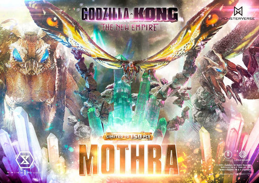 Godzilla x Kong: The New Empire Ultimate Diorama Masterline Series Statue Mothra Bonus Version 113 cm - Smalltinytoystore